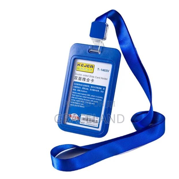 Card Holder Badge Reel ID Holder Security Retractable Photo · Photo 4