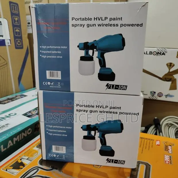 Grab Your Fantastic Wireless 48v HVLP Paint Spray Gun From Li-Ion · Photo 1
