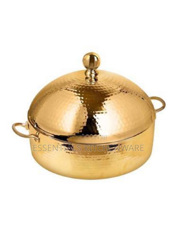 Royalford 4L Stainless Steel Monarch Dome Hot Pot · Photo 2