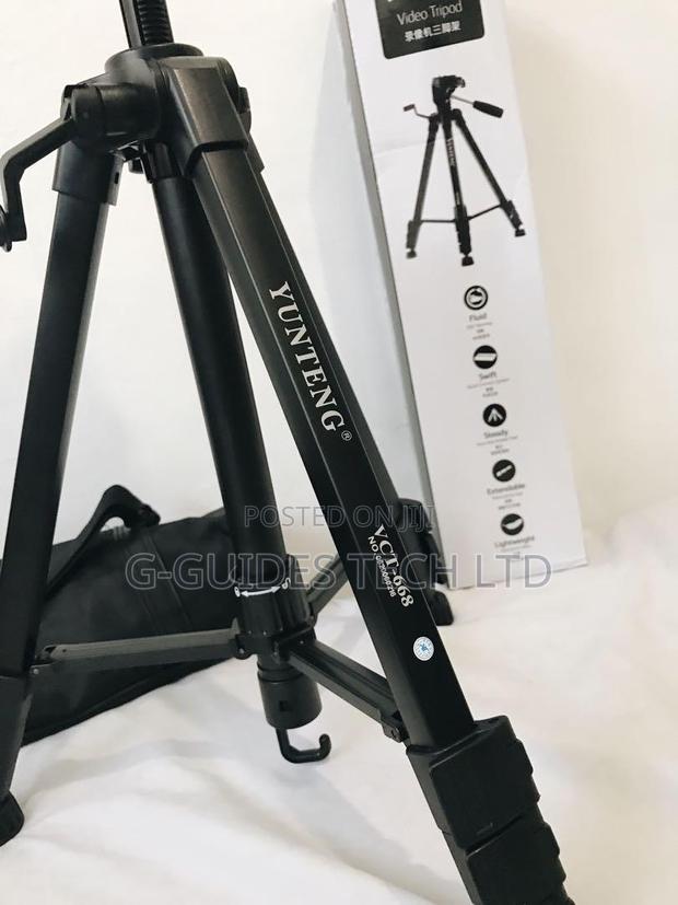 VCT-668 Professional Tripod STAND for Phone and DSLR Camera · Photo 3