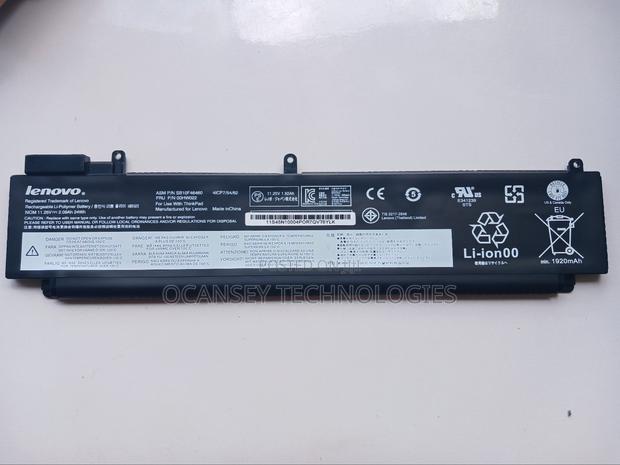 Original Lenovo 00hw022 Laptop Battery for T460s T470s · Photo 1