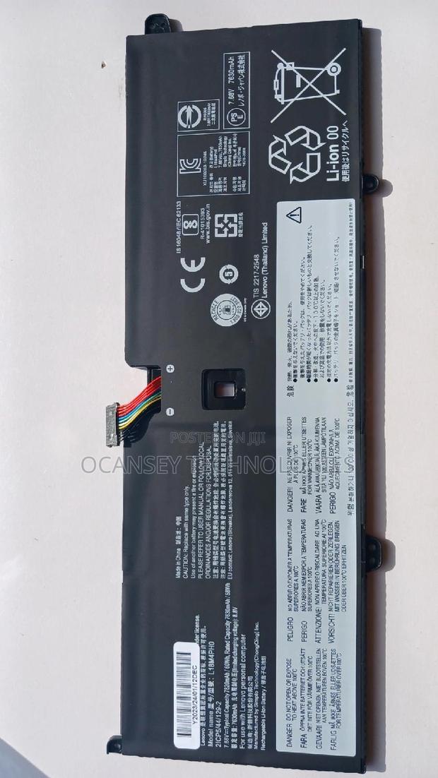 Original Lenovo L18c4ph0 Laptop Battery for Yoga C490 · Photo 2