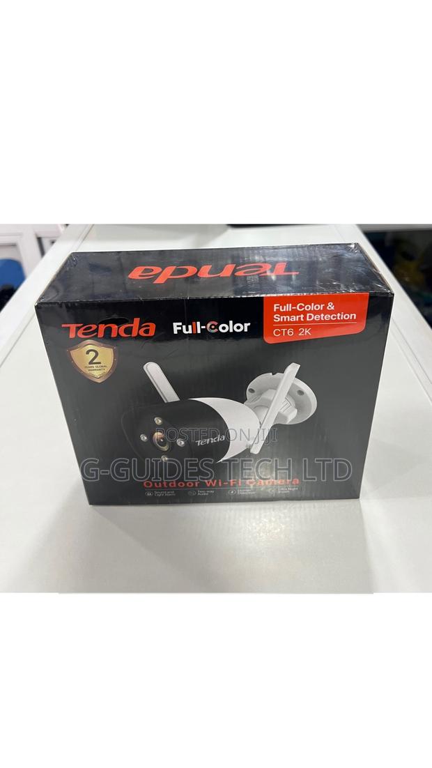 Tenda Outdoor Wi-Fi Camera Full-Color and Smart Detection Ct6 · Photo 2