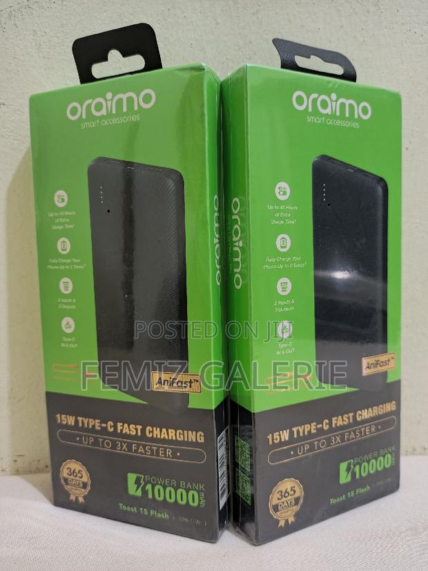 Oraimo Toast 15 Flash 10000mah Fast Charging · Photo 4