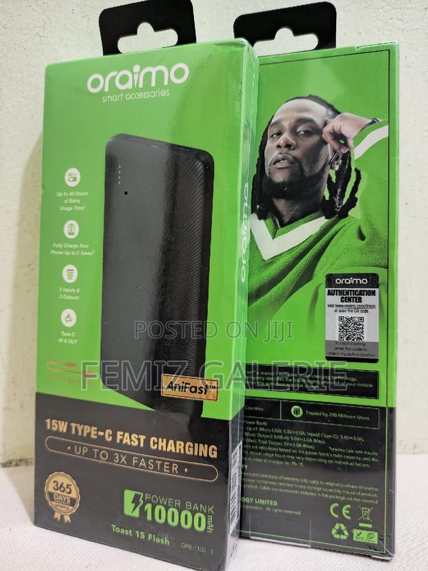 Oraimo Toast 15 Flash 10000mah Fast Charging · Photo 5