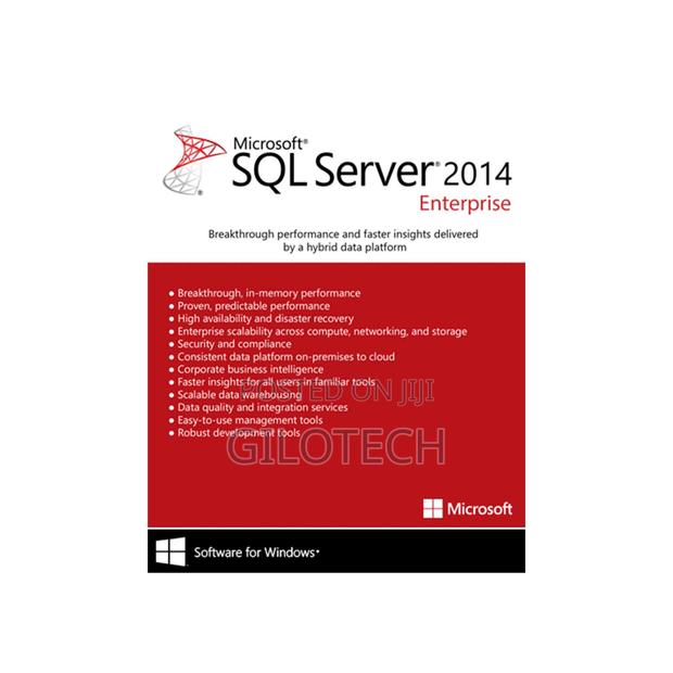Microsoft Server Apps SQL 2014 Enterprise · Photo 1