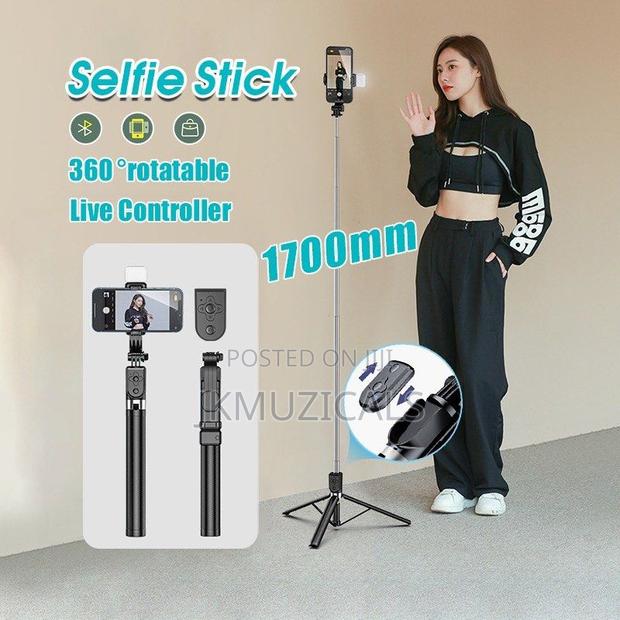 Super Long _ Selfie Stick | 1700mm_ Tripod Stand · Photo 1