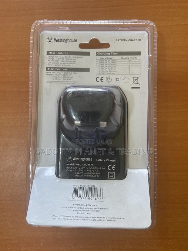 Westinghouse Standard Battery Charger for Ni-Mh (Aa Aaa 9v) · Photo 2