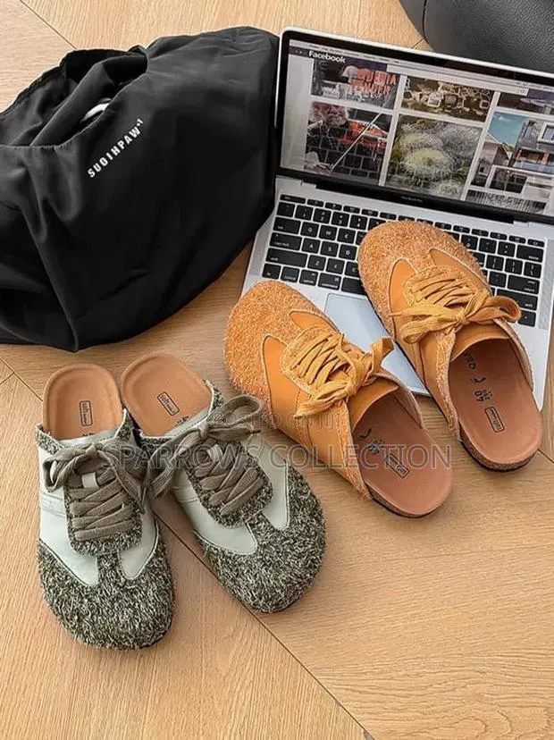 Queezaza Soft Footbed Suede Mules · Photo 1