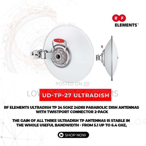 Rf Elements Antenna Is Designed for Wide Frequency Bandwidth Dish Cpe · Photo 1
