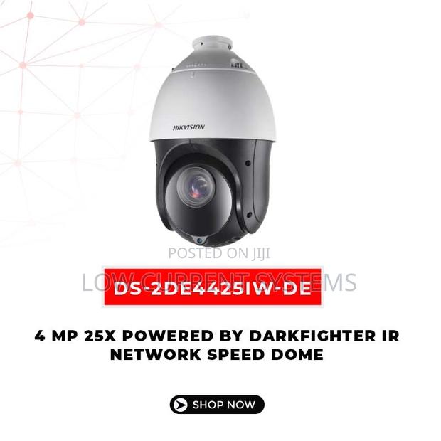 Hikvision 4mp PTZ 25x Ip Darkfighter Ds-2de4425iw-De · Photo 1