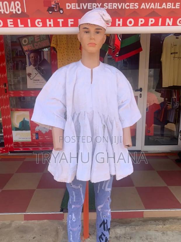 Buy Pure White Original Quality Men's Handmade Smocks · Photo 1