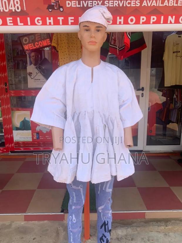 Buy Pure White Original Quality Men's Handmade Smocks · Photo 2