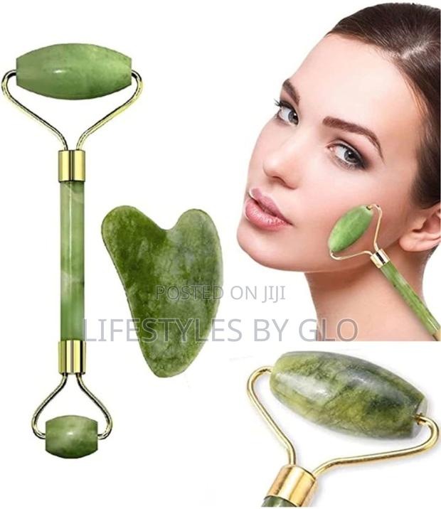 Jade Roller Gua Sha, Face Roller · Photo 1