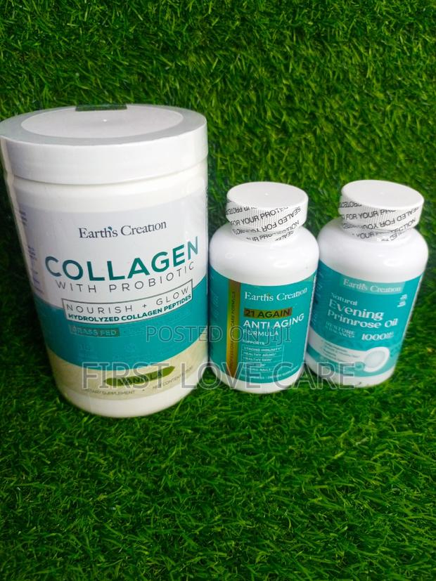 Earth's Creation Collagen , 21 Again Evening Primrose Oil · Photo 3