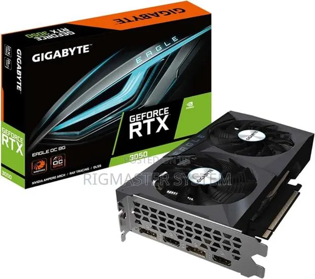 Gigabyte Geforce RTX 3050 Eagle Oc 8g Windforce, 8gb Gddr6,