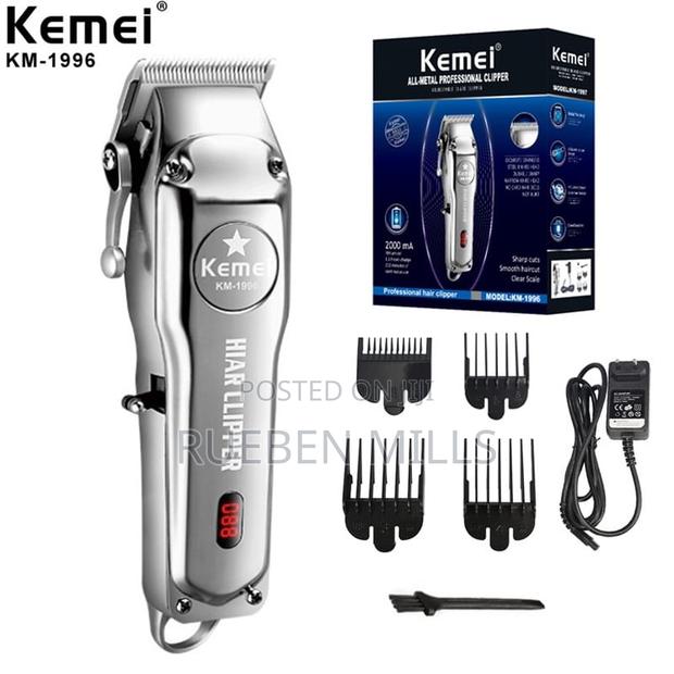 Kemei KM-1996 All Metal Hair Clipper Barbering Machine · Photo 1