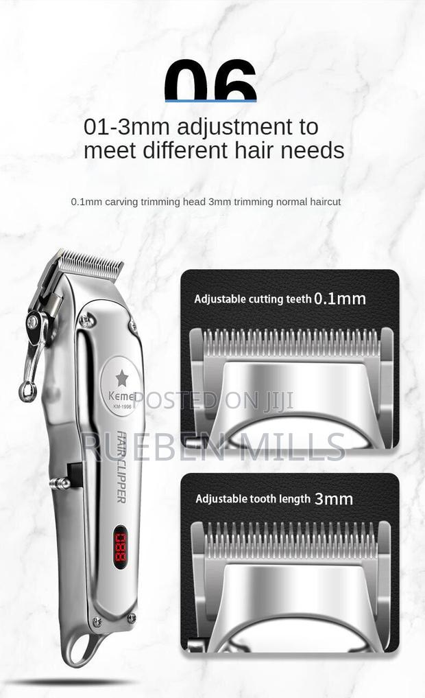First Grade Salon Hair Clipper Barbering Machine - Kemei · Photo 8