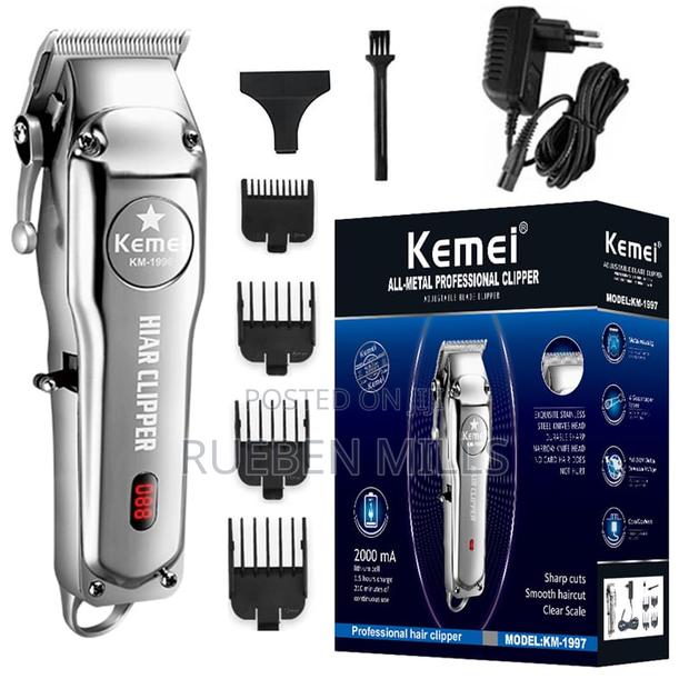 First Grade Salon Hair Clipper Barbering Machine - Kemei · Photo 1