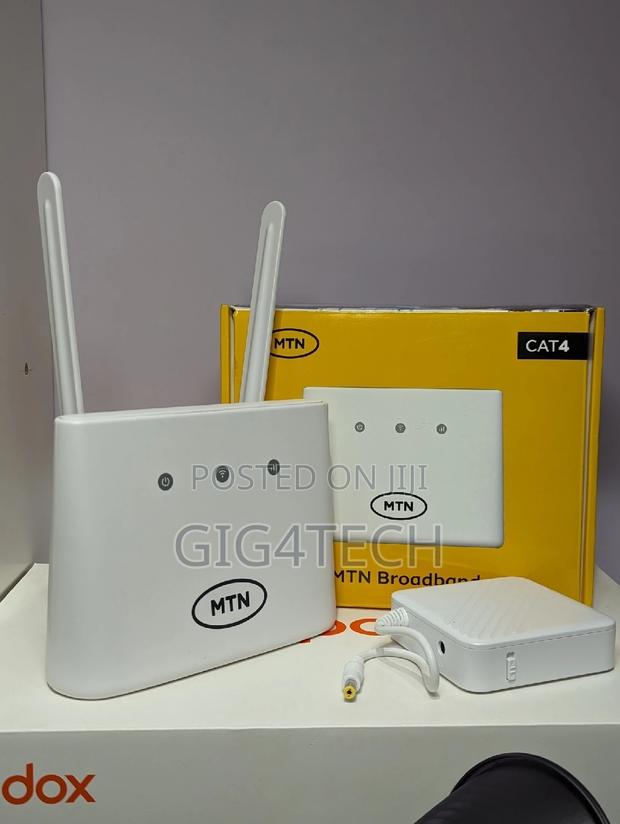 MTN Turbonet 4g Router With Mini Ups · Photo 2