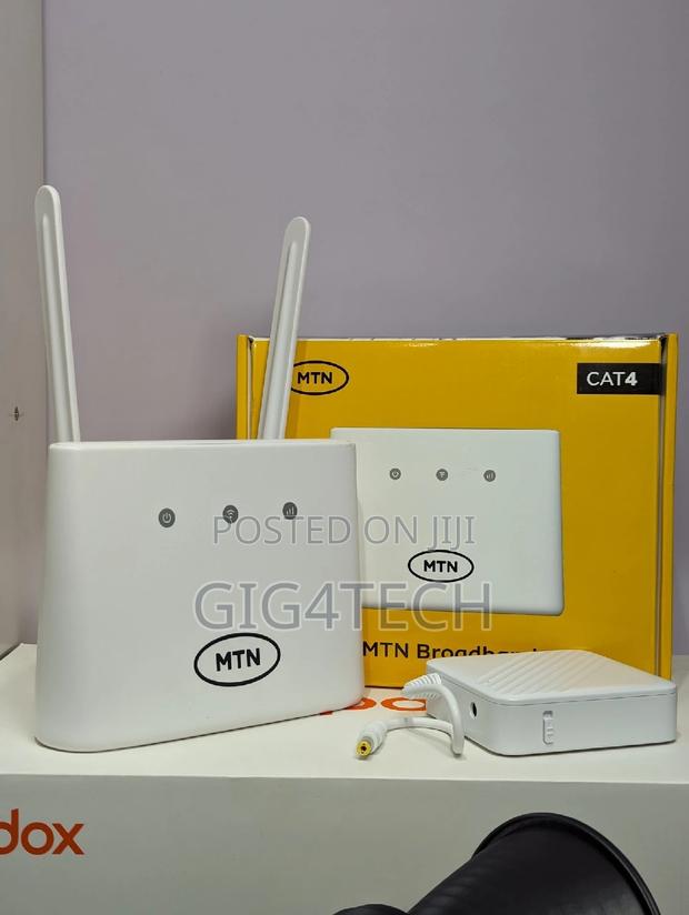 MTN Turbonet 4g Router With Mini Ups · Photo 1