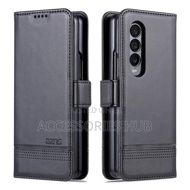 Quality Leather Case for Z Fold 3, 4 5 and 6 · Photo 1