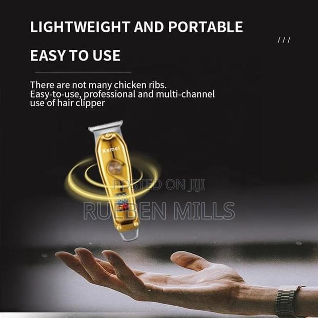 Kemei Km-427 Cordless Chargeable Beard Trimmer Hair Clipper · Photo 5
