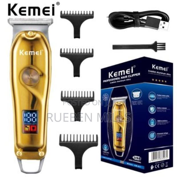 Kemei Km-427 Cordless Chargeable Beard Trimmer Hair Clipper · Photo 1