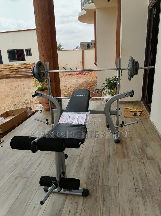 Ksmile Multifunction Bench Press With 50kg Weight · Photo 2