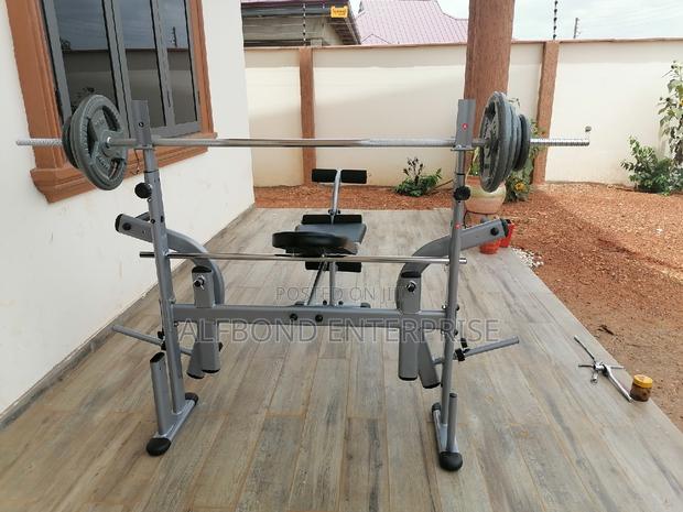 Ksmile Multifunction Bench Press With 50kg Weight · Photo 3