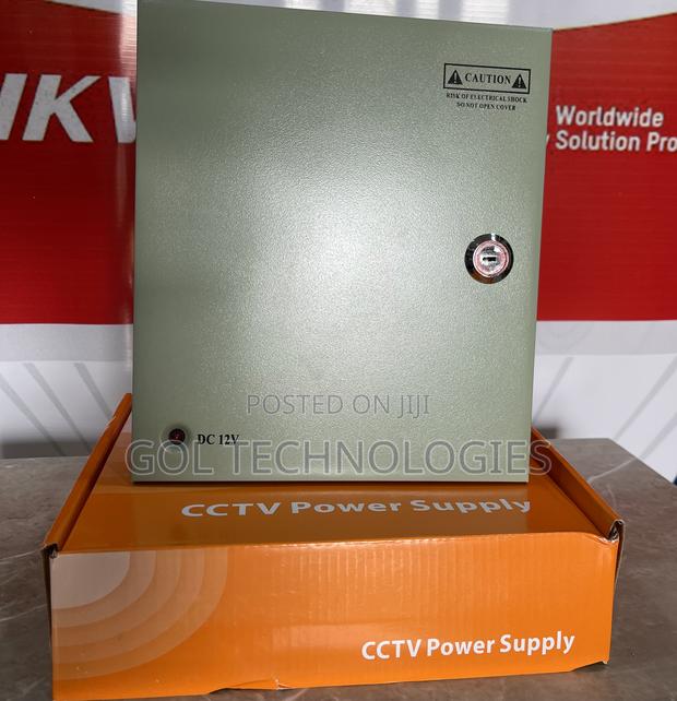 10ah CCTV Power Supply With Fuse (9CH Outlet) · Photo 3