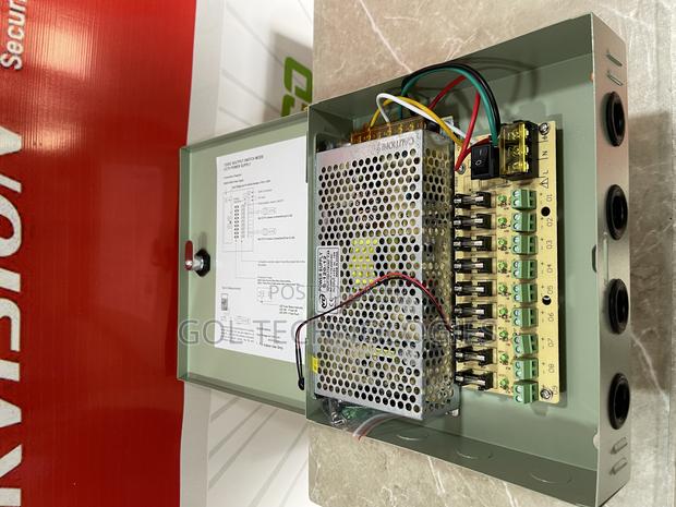 10ah CCTV Power Supply With Fuse (9CH Outlet) · Photo 2