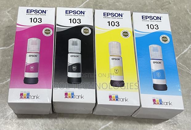 Original Epson Ecotank 103 Ink All Colors · Photo 1