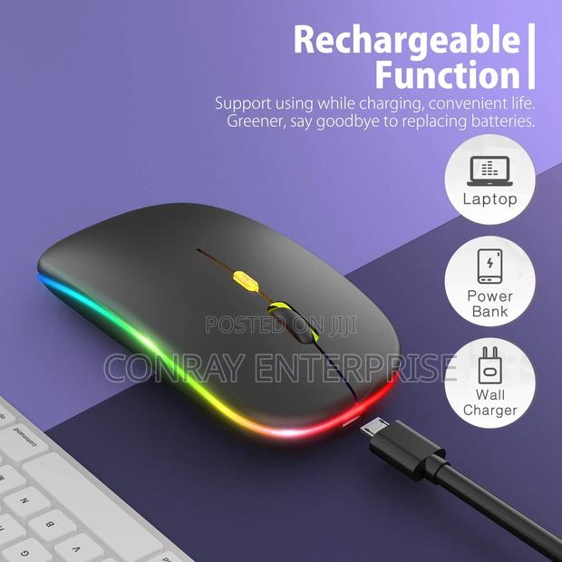 Rechargeable Wireless Mouse. · Photo 2