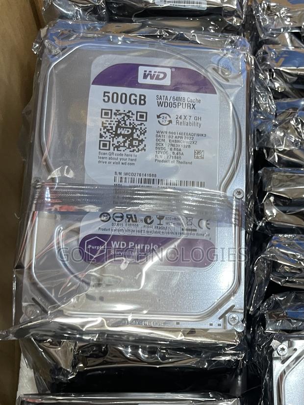 500gb HDD Sata 3.5′′ Surveillance Hard Drive Hard Disk · Photo 1
