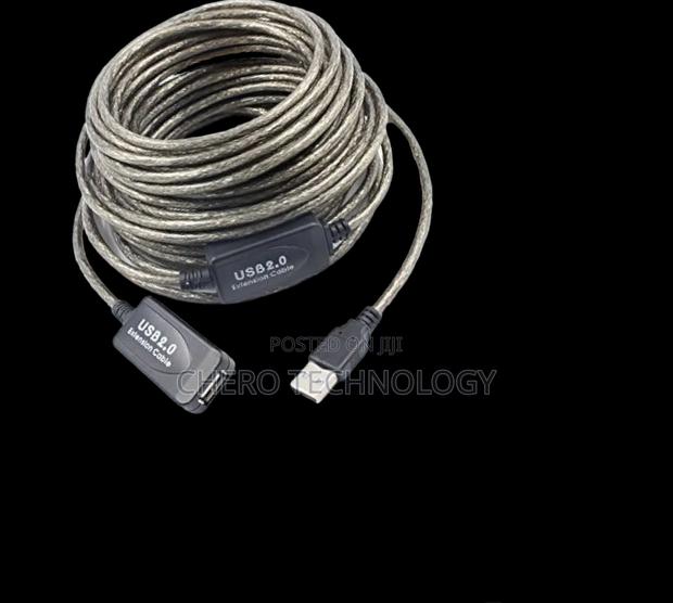 USB 2.0 Male to Female Active Extension Cable 20 Meter · Photo 1