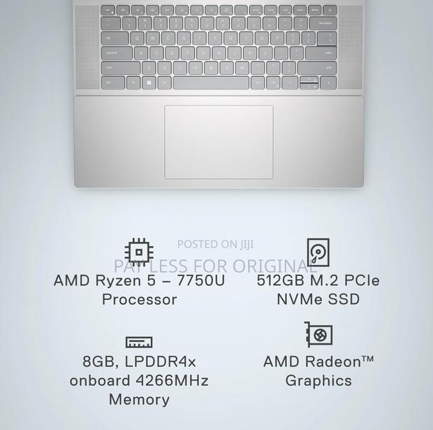New Laptop Dell Inspiron 16 5620 8GB AMD Ryzen 5 SSD 512GB · Photo 3