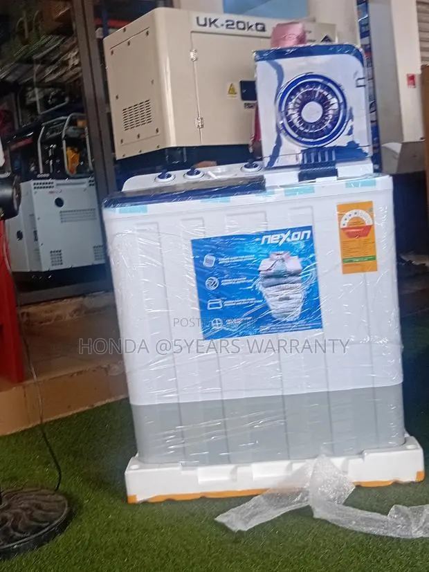 Brand New Nexon 12kg Washing Machine – Heavy Duty Wash · Photo 1