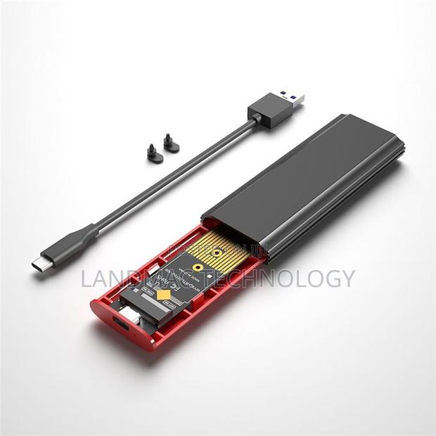 M2 SSD Nvme Enclosure M.2 to USB 3.1 SSD Box Case for M.2 PC · Photo 1