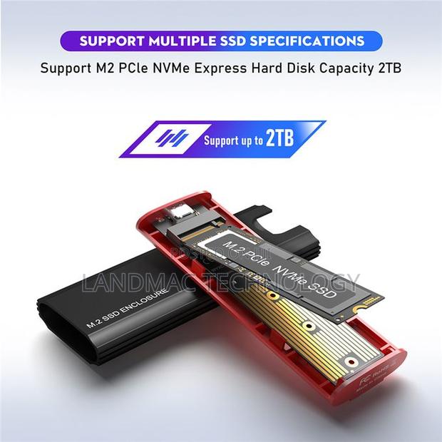 M2 SSD Nvme Enclosure M.2 to USB 3.1 SSD Box Case for M.2 PC · Photo 2