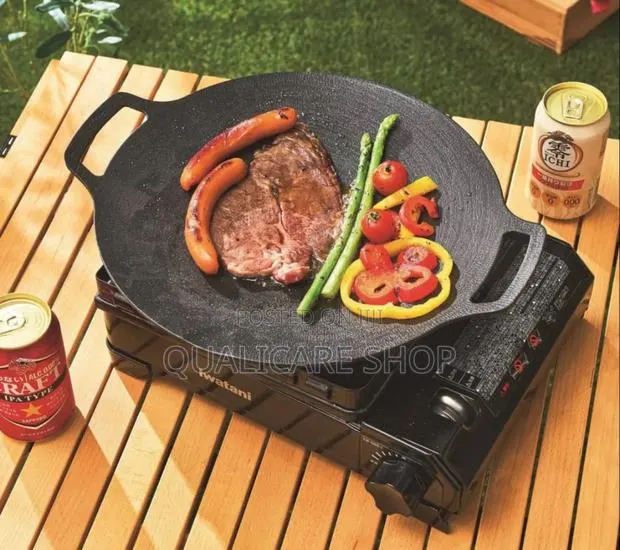 Grill Pan - 33cm BBQ Multi-Griddle Iron Plate · Photo 2