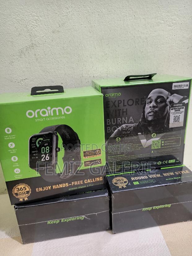 Oraimo Watch 3 Pro 1.83'' LCD IP68 Smart Watch · Photo 3