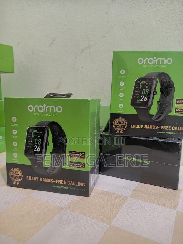 Oraimo Watch 3 Pro 1.83'' LCD IP68 Smart Watch · Photo 1