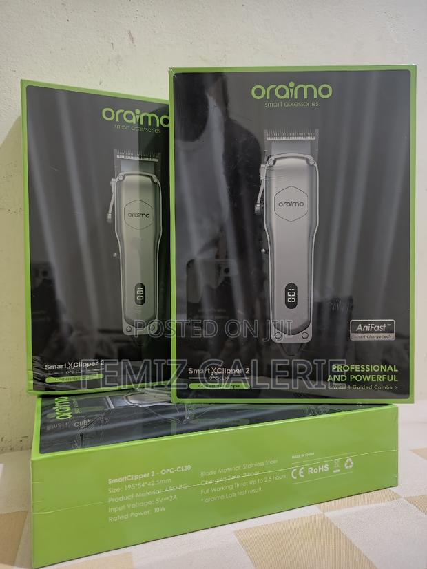 Oraimo Smart Clipper 2 - Silver Professional Hair Clipper · Photo 7