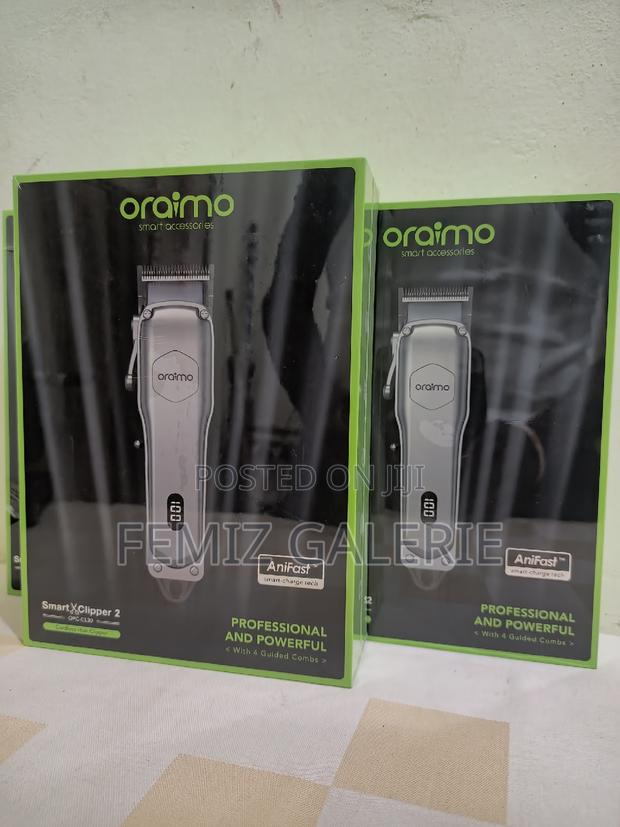 Oraimo Smart Clipper 2 - Silver Professional Hair Clipper · Photo 1