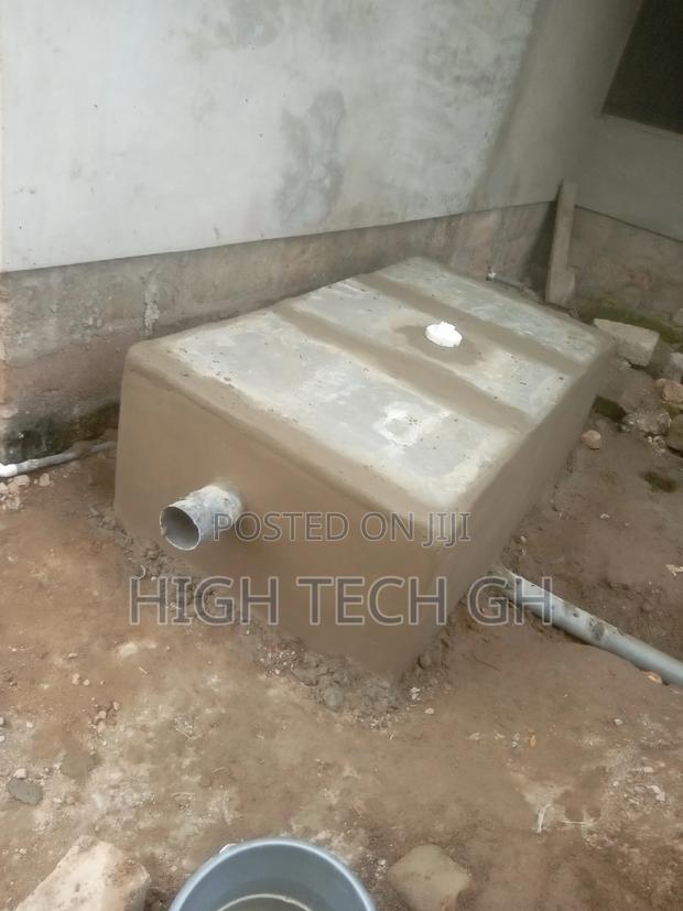 Installation of Biofil//Biogas Toilet Facility. · Photo 2