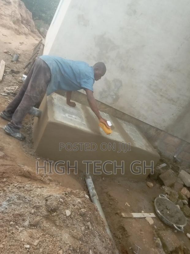 Installation of Biofil//Biogas Toilet Facility. · Photo 3