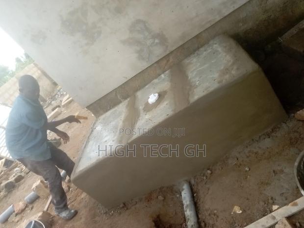 Installation of Biofil//Biogas Toilet Facility. · Photo 4
