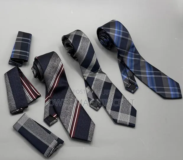 Men's Neck Ties and Matching Pocket Squares · Photo 1