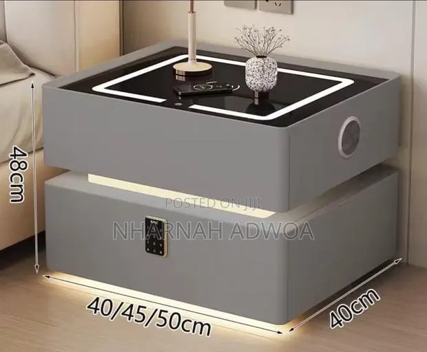Smart Led Light Bedside Cabinets · Photo 1